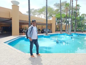 Anil kumar Tiwari - Tech Lead, DaytonaSystems visit Sun CIty Hotel South Africa